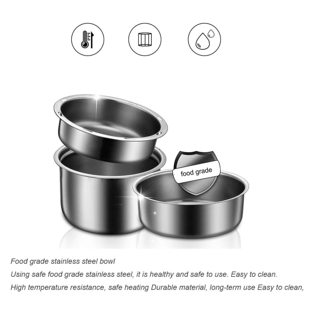 MealPro™ Electric Lunch Box with Mini Rice Cooker