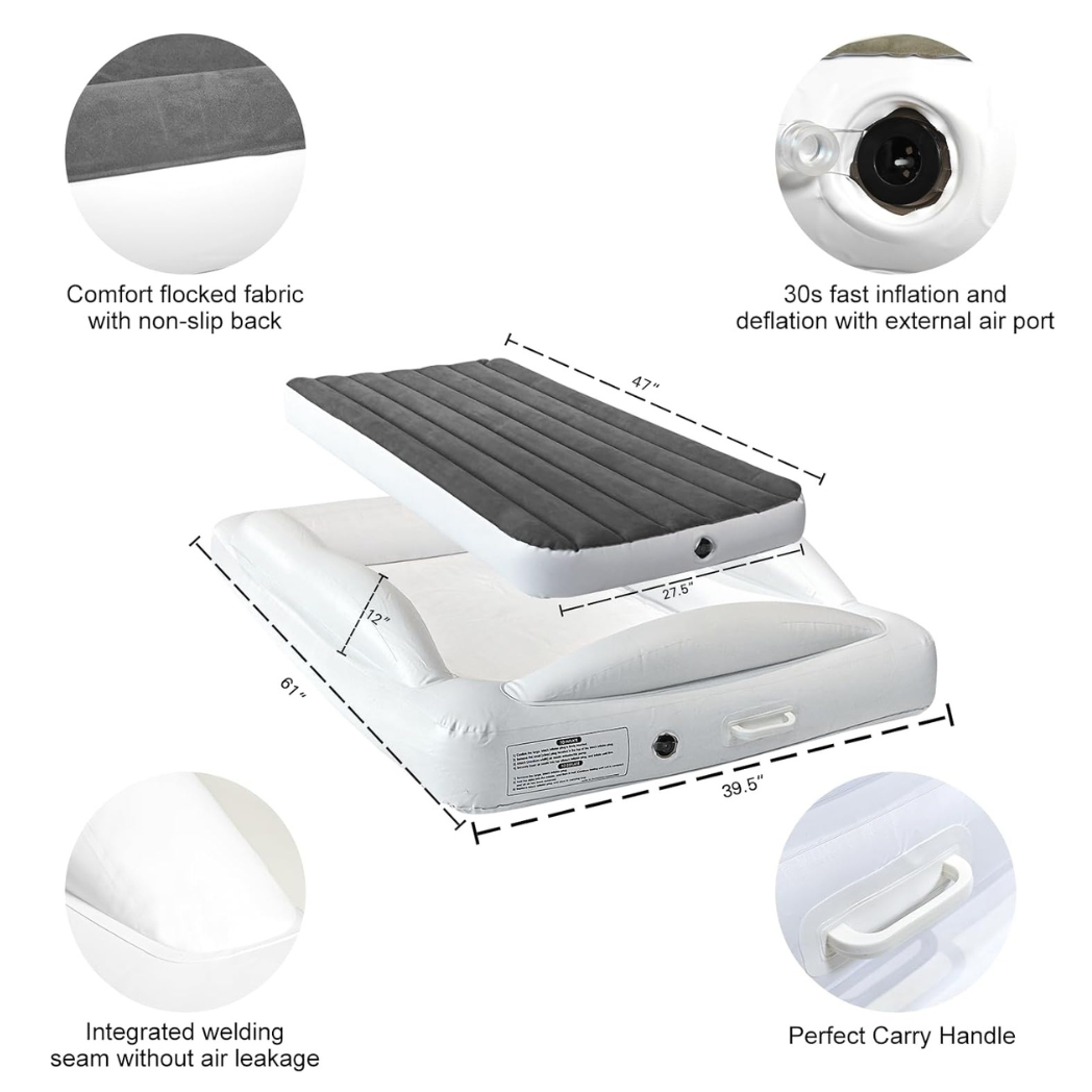 CloudNap™ Inflatable Toddler Travel Bed