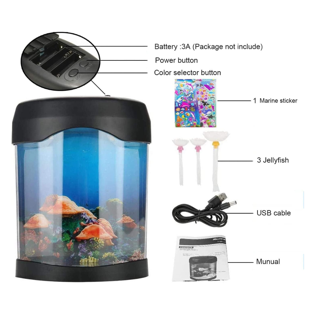 GlowFish™ Desk Aquarium Lamp