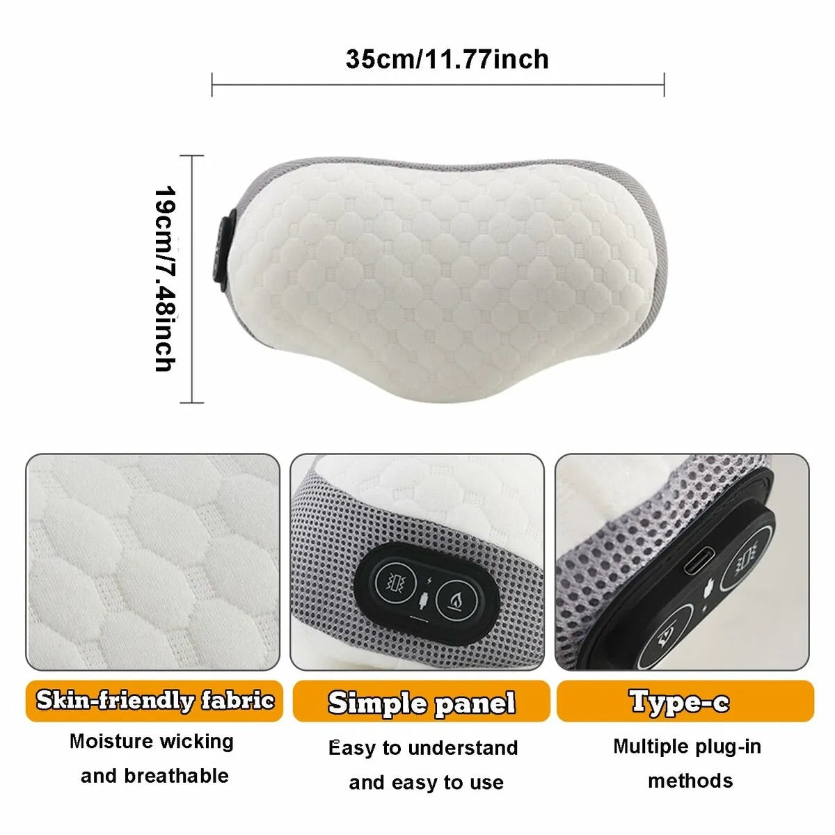 RelaxuPad™ 2-in-1 Neck Massager