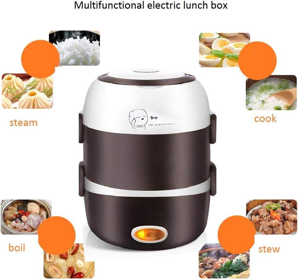 MealPro™ Electric Lunch Box with Mini Rice Cooker