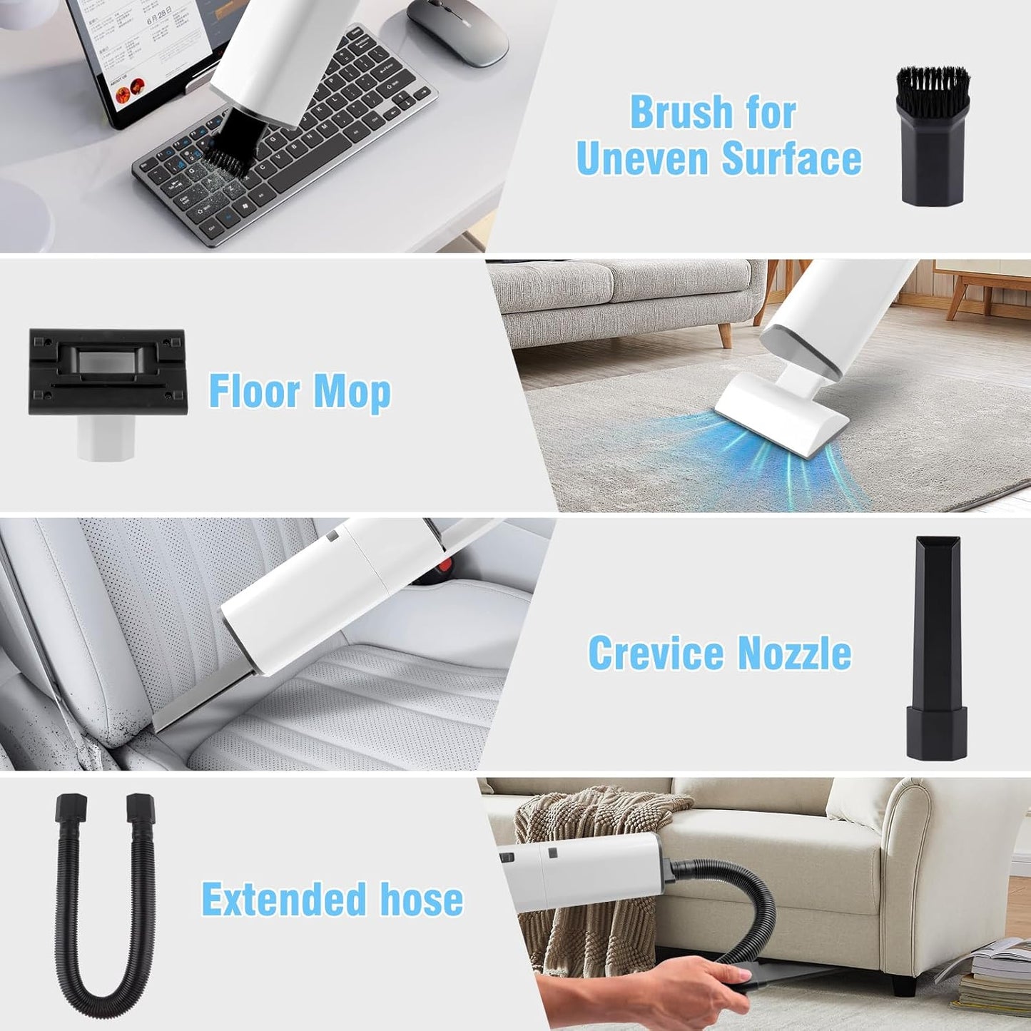FurBlitz™ Cordless Handheld Vacuum