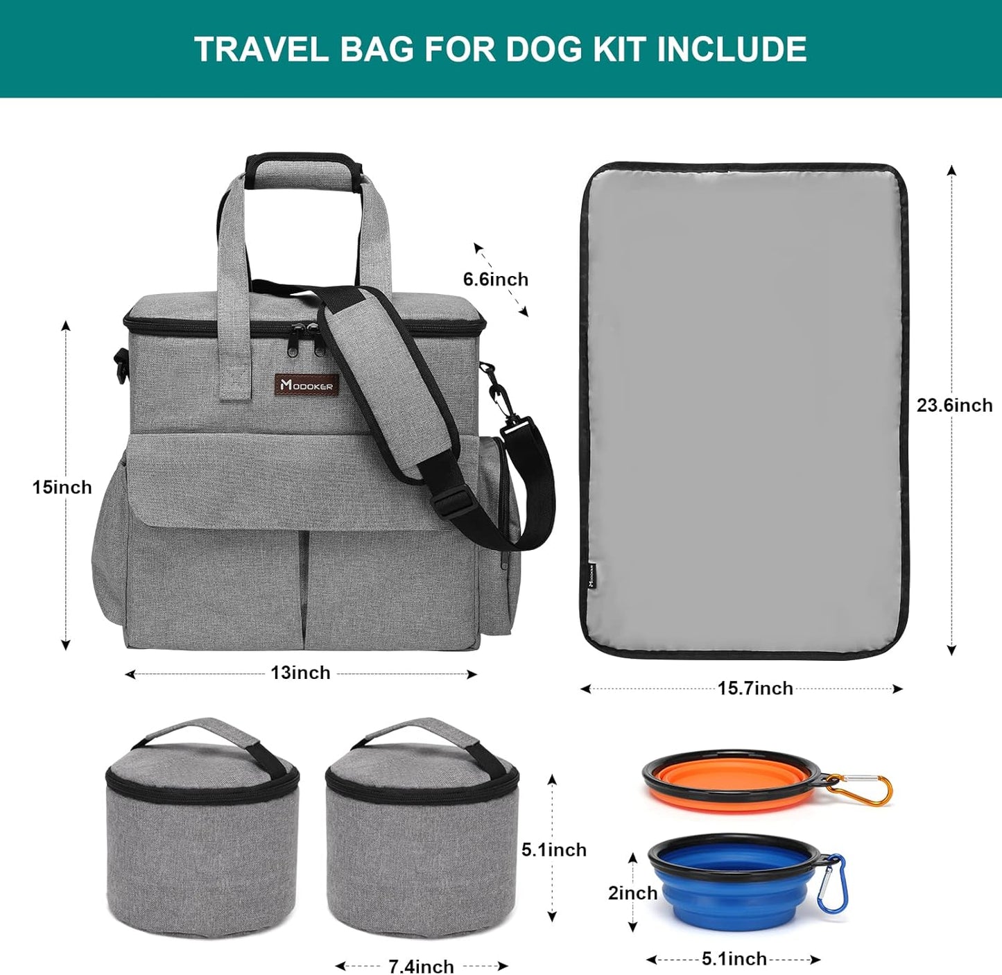 PetVoyage™ 6-in-1 Organizer Backpack for Easy Pet Travel